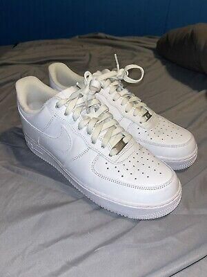 Size 10 - Nike Air Force 1 '07 Low Triple White