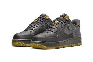 Nike Air Force 1 07 LV8 Mens Sneakers Size UK 8 Grey New In No Lid Box