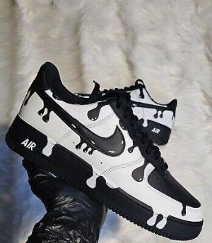 eliraz&sivan  brands נעלי גברים ממותגים  Custom Air Force 1,Custom White Drip Air Force 1, All Sizes