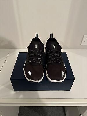 eliraz&sivan  brands נעלי גברים ממותגים  Men’s POLO RALPH LAUREN Train 200 Running Trainers. Black/Grey. UK 7. RRP £119