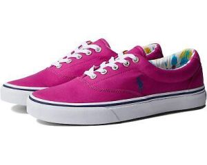 Polo Ralph Lauren Keaton-Pony Men's Size 11.5 D Pink Lace up Sneakers