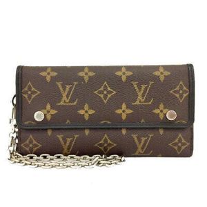 eliraz&sivan  brands מותגי אופנה נשים  Louis Vuitton Monogram Macassar Portefeuille Ron Long Trifold Wallet/6X1403