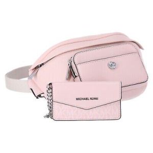eliraz&sivan  brands מותגי אופנה נשים  Michael Kors Maisie 2 In 1 Large Waist Pack Fannypack + Pouch Light Powder Blush