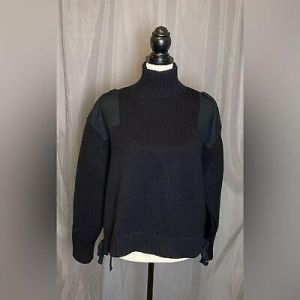 eliraz&sivan  brands zara Zara SRPLS Military Wool Sweater Black Mens M Womens L