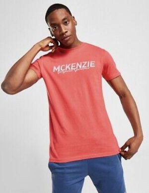 McKenzie Men’s Tauri T-Shirt from JD Outlet, Pink Medium New