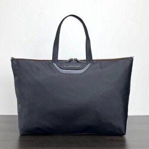 TUMI I MCLAREN Just-in-case Tote Bag  Black Polyester Compact Storage Outlet