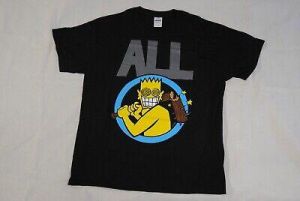 All Allroy Baseball Bat t shirt new unworn official outlet purchased punk band