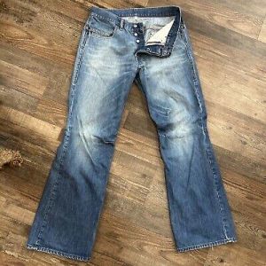 eliraz&sivan  brands DIESEL Diesel Industry Koffha Button Fly Denim Jeans Vintage 93243 Bootcut Men Sz 34x32