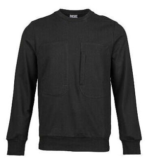 Diesel Men's Sweatshirt Size S Pullover S-Girduk Felpa 0AAZG