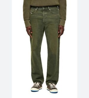 Diesel Men's Jeans Size W33 L30 D-Macs Straight 09A35 Made in Italy