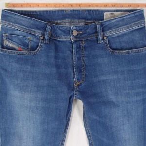 eliraz&sivan  brands DIESEL Hommes Diesel SLEENKER Ajusté Skinny Élasthanne Bleu Jeans W32 L32