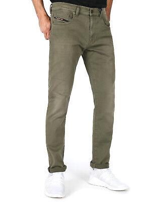 eliraz&sivan  brands DIESEL Diesel - Mens Slim Fit Stretch Jogg Jeans - D-Strukt 0670M Army Green