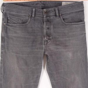 eliraz&sivan  brands DIESEL Hommes Diesel BUSTER Ajusté Tapered Élasthanne Gris Jeans W36 L34