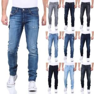 Diesel SLEENKER-X Mens Jeans Denim Men Slim Skinny Pants Jeans Pants-