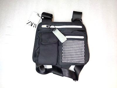 eliraz&sivan  brands zara Zara - Men´s Bag Chest Accessory with Zips size M