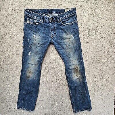 eliraz&sivan  brands DIESEL DIESEL 33x30 USA Made Safado 3D Slim Straight Flex Denim Button Fly Jeans