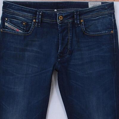 eliraz&sivan  brands DIESEL Uomos Diesel LARKEE Regular Dritto Elasticizzato Blu Jeans W34 L34