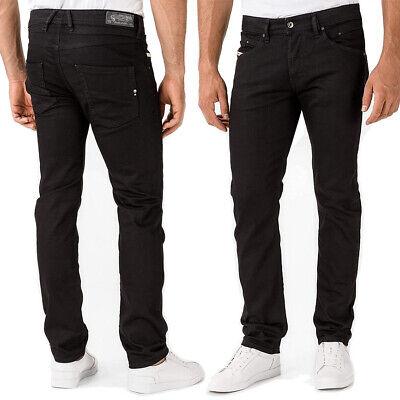 eliraz&sivan  brands DIESEL Diesel Belther-R Jeans Mens Slim-Tapered Fit Pants Stretch Skinny Used Black-