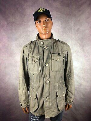 eliraz&sivan  brands DIESEL Diesel Industry Project 78 Liquid Space 100% Cotton Jacket Military Size XL