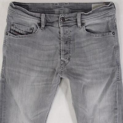 eliraz&sivan  brands DIESEL Mens Diesel TEPPHAR R050G Stretch Slim Straight Grey Jeans W31 L30