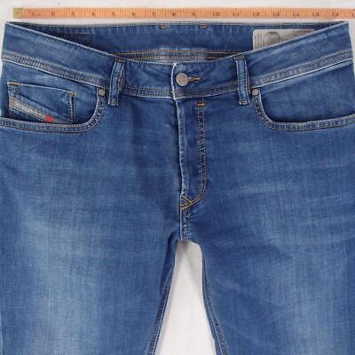 eliraz&sivan  brands DIESEL Hommes Diesel SLEENKER Ajusté Skinny Élasthanne Bleu Jeans W32 L32