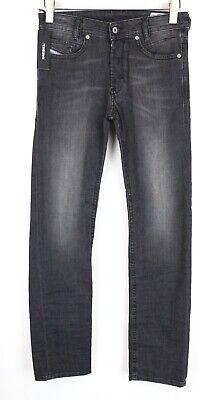 eliraz&sivan  brands DIESEL DIESEL Akee 0687J W28/L30 Men Jeans Slim Taper Fit Washed Grey Cotton Stretch