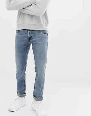 eliraz&sivan  brands DIESEL DIESEL Thommer 084UX Men Jeans W28/L30 Slim-Skinny Stained Zip-Fly Stone Washed+