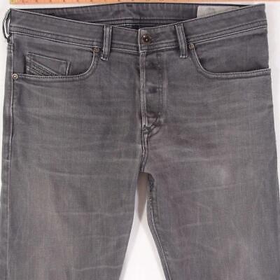 eliraz&sivan  brands DIESEL Hommes Diesel BUSTER Ajusté Tapered Élasthanne Gris Jeans W36 L34